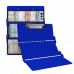 WhiteCoat Clipboard® Trifold - Blue Critical Care Edition